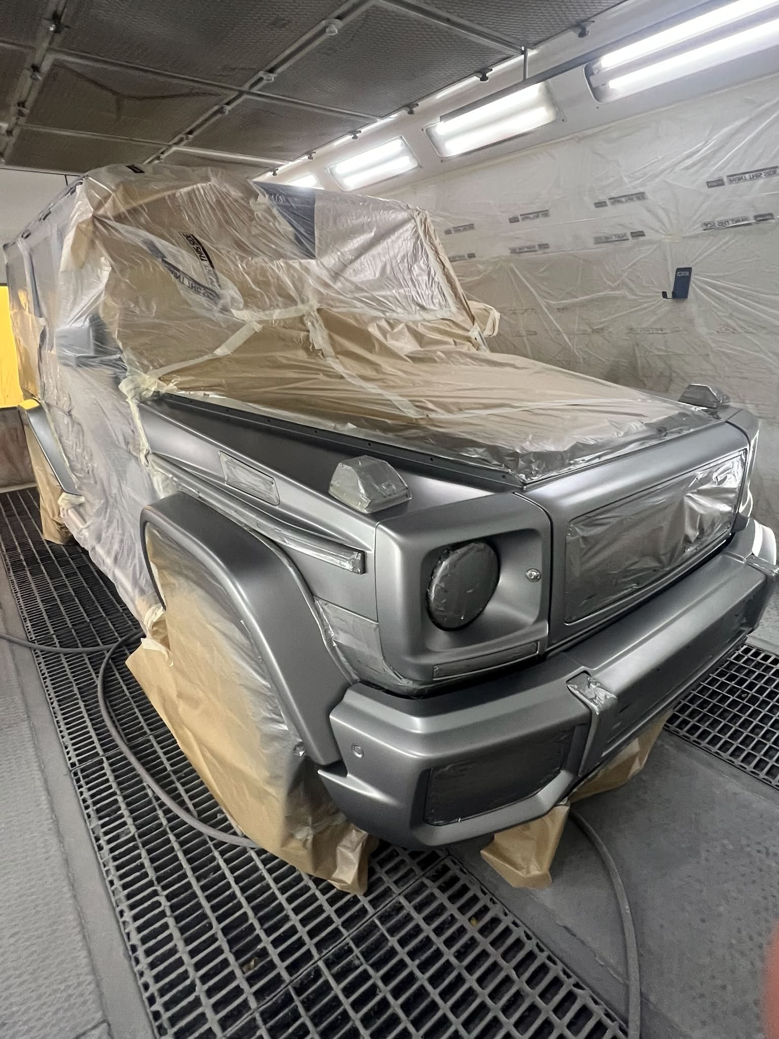 Mercedes-AMG G63 — Masquage & apprêt